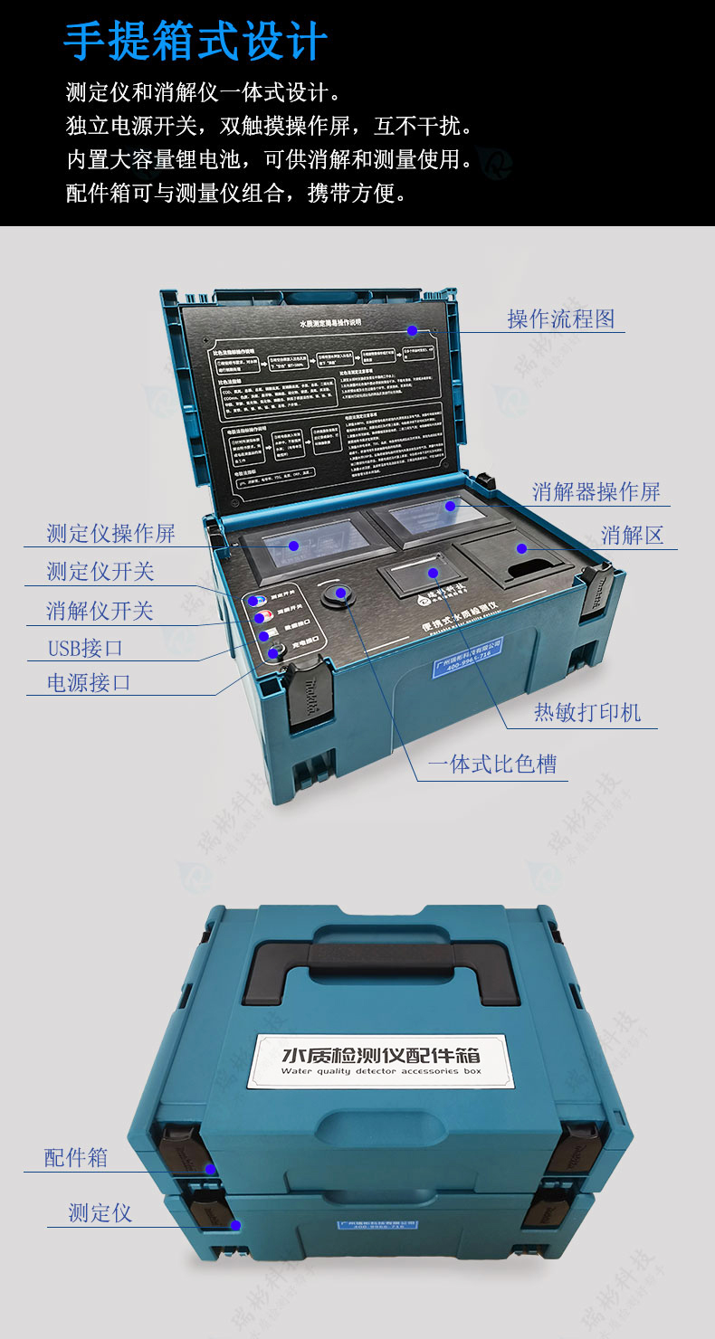 TP-905F型便攜式總磷測定儀機(jī)構(gòu)示意圖